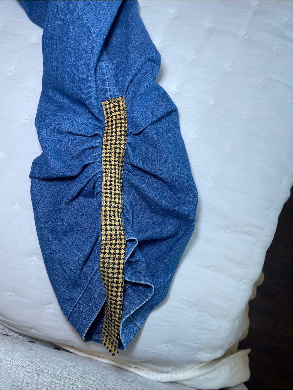 Rare Handmade Vintage Denim Jacket Women's
Small | One-of-a-Kind | 100% Cotton - Picture 5 of 9